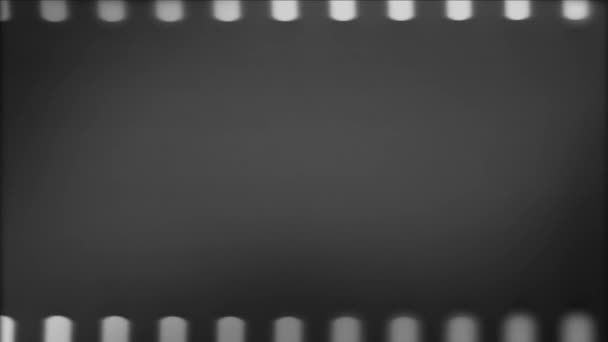 Videocassetta Retrò Vintage Rolling 35Mm Film Motion Filtro Fotografico Old — Video Stock
