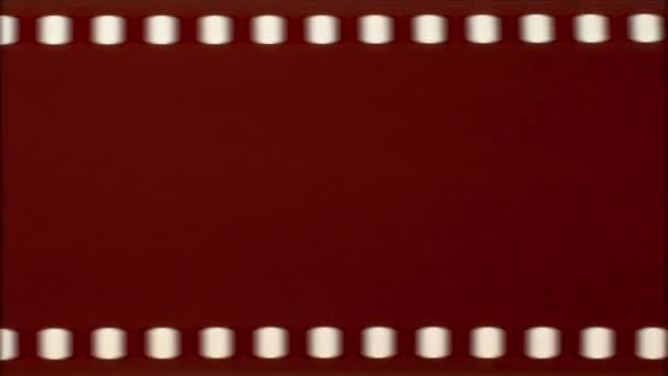Old Film Tape Overlay Vintage Super Effect Retro Edge Negative — Stock Video