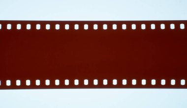 Old film strip for photo frame. Vintage and retro design banner for nostalgic designs. High quality graphic