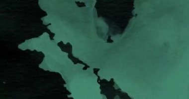 Su mürekkebi etkisi fırça kaplaması. Yüksek kalite 4k görüntü