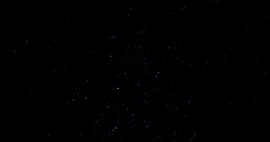 Girdap parçacıkları siyah arkaplan. Görsel efekt örtüsü. Yüksek kalite 4k görüntü