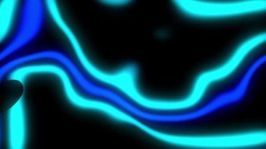 Sanal dalga arkaplanı. Akışkan hareketli grafikler animasyonu, sunumlar veya sunumlar. Yüksek kalite 4k görüntü