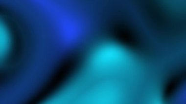 Doku çok renkli bir şekilde hareket ediyor. Soyut mavi arkaplan. Yüksek kalite 4k görüntü