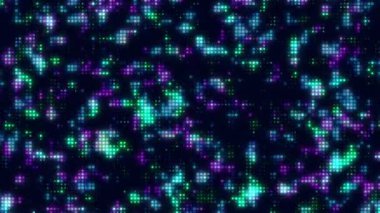 Mavi fütüristik veri iletişimi, dijital teknolojik animasyon. Yüksek kalite 4k görüntü