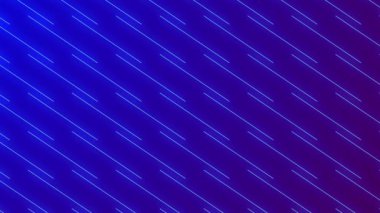 Mavi neon renkli çizgiler soyut modern hareket arkaplanı. Yüksek kalite 4k görüntü