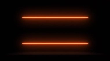 Neon hatları metin başlığı, logo veya giriş için alanı yeniden çerçeveliyor. Yüksek kalite 4k görüntü