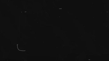 Retro vintage toz ve çizikler ve ışık sızıntısı. Yüksek kalite 4k görüntü