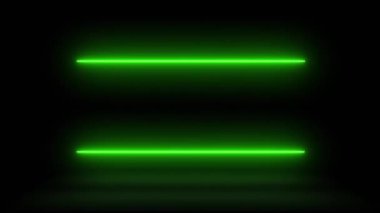 Yeşil neon çizgileri metin başlığı, logo ya da giriş için alanı yeniden düzenliyor. Yüksek kalite 4k görüntü