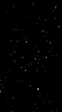 snow overlay, black background. Winter, slowly falling snow effect. High quality 4k footage