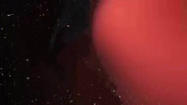 Toz ve çizikler ve ışık sızıntısı geçişi. Yüksek kalite 4k görüntü