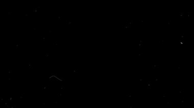 Siyah arkaplanı kaplayan toz dokusunu homurdandır. Yüksek kalite 4k görüntü