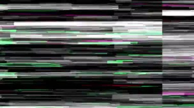 Dijital piksel arızası TV sinyalinin parazit ekranına zarar verdi. Yüksek kalite 4k görüntü