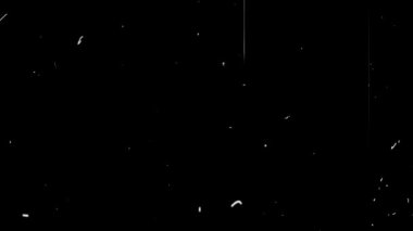 Hasarlı film yüzeyinde fırça sesi, toz ve tahıl. Dinamik film yuvarlanma etkisi. Yüksek kalite 4k görüntü