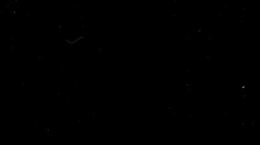 Siyah arkaplanı kaplayan toz dokusunu homurdandır. Yüksek kalite 4k görüntü