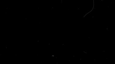 Gürültü, toz, tahıl ve eski hasarlı film yüzeyinde çizikler. Dinamik kirli film yuvarlanma etkisi dokusu. Yüksek kalite 4k görüntü