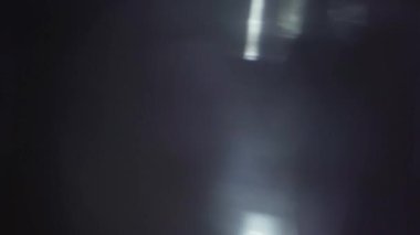 Işık sızıntısı mercek parlaklığı bokeh geçişleri kapatır. Yüksek kalite 4k görüntü