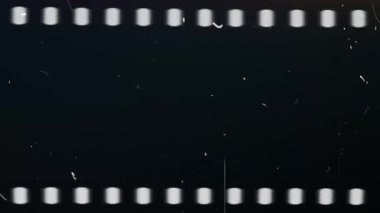 Retro vintage toz ve çizikler ve ışık sızıntısı. Yüksek kalite 4k görüntü