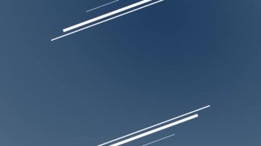 Animasyon çizgileri olan mavi soyut arkaplan. Yüksek kalite 4k görüntü