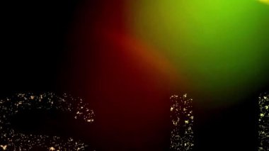 Eski film kaplaması. Fırça ve toz retro Grunge cine izleri metinleri ve ışık sızıntısı geçişlerini gösteriyor. Yüksek kalite 4k görüntü