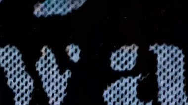 Eski film kaplaması. Fırça ve toz retro Grunge cine izleri metinleri ve ışık sızıntısı geçişlerini gösteriyor. Yüksek kalite 4k görüntü