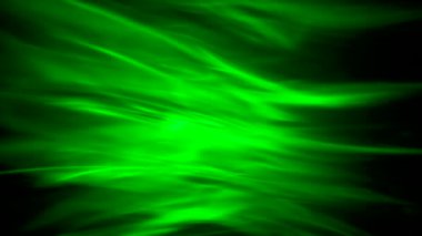 Büyüleyici ve büyüleyici yeşil soyut bir arka plan. İçinde akışkan, dalgalı dokular var. Yaratıcı projeler için ideal.