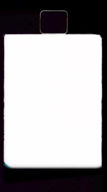 Grunge film vinro vintage eski kaplama filtresi. Arıza dokusu dikey makara etkisi. Yüksek kalite 4k görüntü