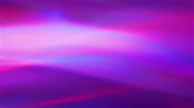 Soyut Dalga Arkaplanı ile Gradyan Renkleri Mor ve Mavi, Pembe Işık Ekran Koruyucu Efekti. Yüksek kalite 4k görüntü