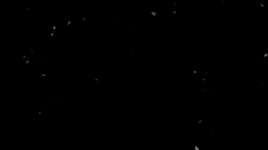 Eski film geçişleri için toz ve enkaz elementleriyle güçlendirilmiş soyut bir Karanlık Doku. Yüksek kalite 4k görüntü