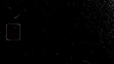 Retro doku örtüsü. Gürültülü Vintage Film Grunge Gürültüsü. Yüksek kalite 4k görüntü