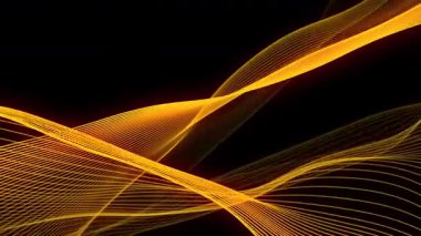 Akan altın dalga desenleri inanılmaz derecede büyüleyici bir görsel efekt yaratır.