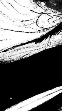 Dikey makara mürekkep dokusu, hasarlı grunge retro efektini kaplıyor. Yüksek kalite 4k görüntü