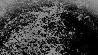 Klasik film tanecikleri ve mürekkep lekeleri desenli üst üste biniyor. Yüksek kalite 4k görüntü