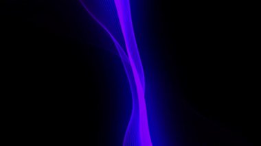 Modern Görünüm İçin Karanlık Arkaplanda Zarif Dalga Örnekleri. Yüksek kalite 4k görüntü