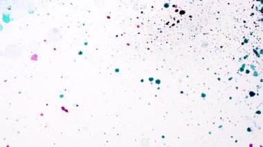 Film tanecikleri mürekkep lekeleri. Yüksek kalite 4k görüntü