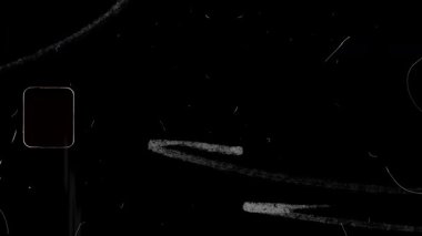 Toz ve çizikler zarar görmüş film yüzeyi. Dinamik film yuvarlanma etkisi. 8mm, 16mm, 35mm bant dokusu. Retro vintage etkisi. Yüksek kalite 4k görüntü