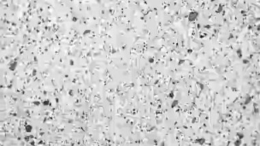 Görsel olarak büyüleyici ve çekici siyah-beyaz soyut bir doku çok sayıda benzersiz benekler sergiliyor.