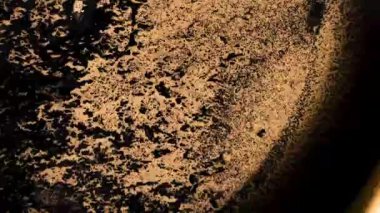 Grunge Film Grain Üstü Mürekkep lekeleri ve çiziklerle kaplı. Yüksek kalite 4k görüntü