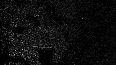 Film Tozu ve Çiziklerle Sinematik Kaplama. Yüksek kalite 4k görüntü