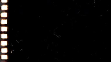 İnce Toz ve Retro Film Flickering ile desenlendirilmiş. Yüksek kalite 4k görüntü