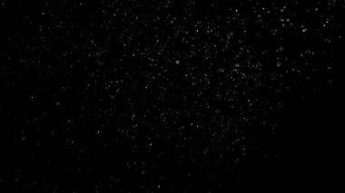 Yumuşak altın ortam atmosferinde hava parçacıkları