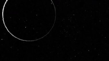 Kirli Film İşaretli Sinema Tozu ve Tırmıkları. Yüksek kalite 4k görüntü