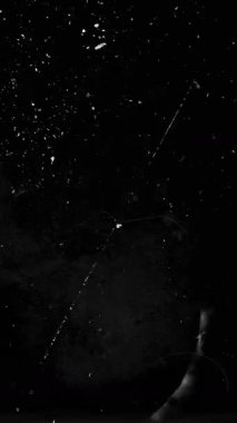 Grunge Film Grain Kaplamasında delik ve çizikler var. Yüksek kalite 4k görüntü