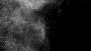 Işık demetinde süzülen sinema tozu. Yüksek kalite 4k görüntü