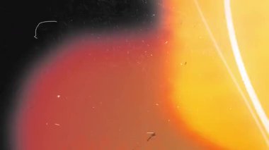 Toz ve çizikler grunge brush doodle kaplaması. Yanık ışığı Retro Vintage etkisi. Yüksek kalite 4k görüntü