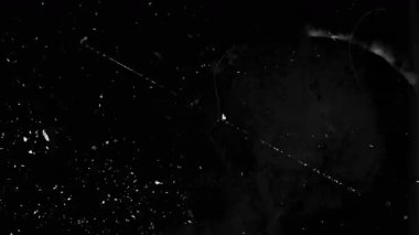 Grunge Film Grain Kaplamasında delik ve çizikler var. Yüksek kalite 4k görüntü