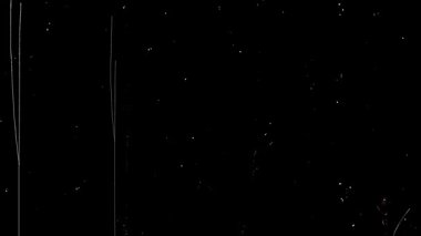 Retro Film Kaplaması Toz, Çizikler ve Çerçeve Delikleri ile. Yüksek kalite 4k görüntü