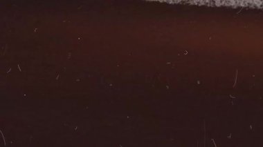 Filmin Retro vintage kaplama ve toz fırçası etkisi. Yüksek kalite 4k görüntü