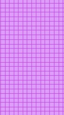 Dikey. Mor Izgara Şablon Arkaplan Buhar Dalgası, Sentetik Dalga, Memphis tarzı.