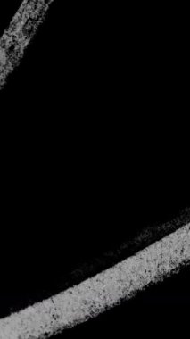 Dikey film yanığı ve ışık sızıntıları. Yüksek kalite 4k görüntü