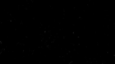 Toz Parçacıkları ve Çiziklerle Sinematik Kaplama. Yüksek kalite 4k görüntü